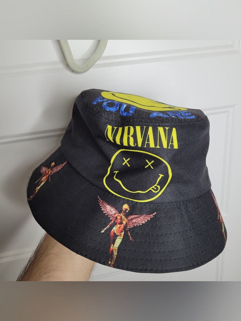 Nirvana Come As You Are Bucket Hat